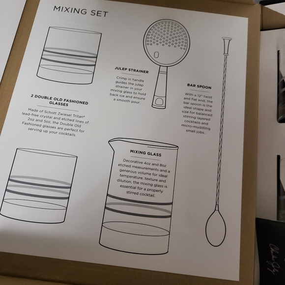 Crafthouse By Fortessa Mixing Set Charles Joly - Picture 3 of 7